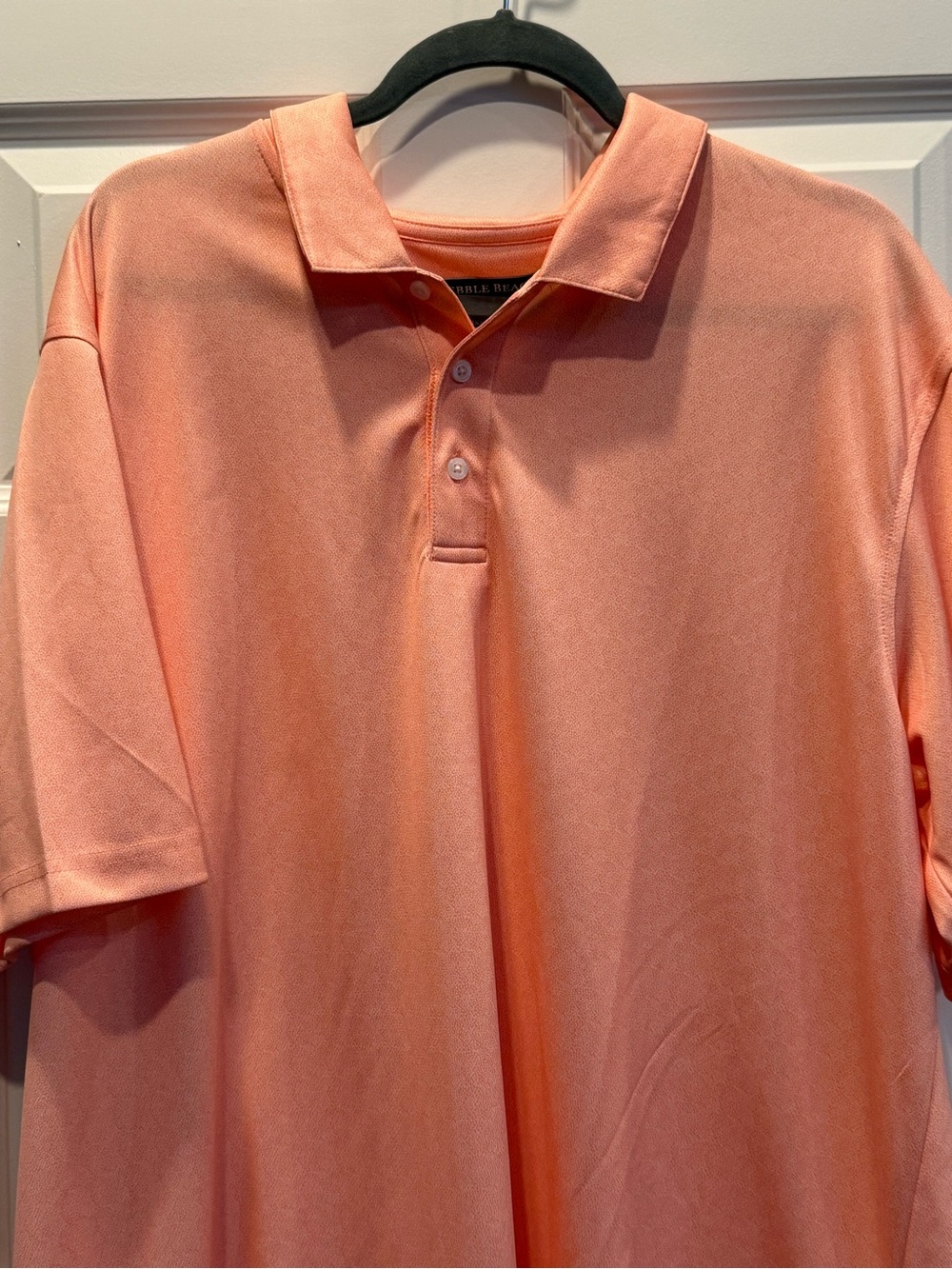 Pebble Beach Men's Coral Performance Polo